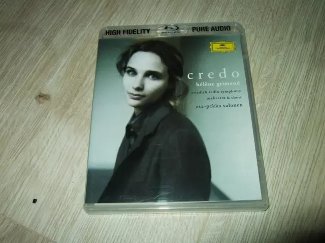Helene Grimaud : Credo High Fidelity  Blu-Ray Pure Audio Disc Dgg Eu