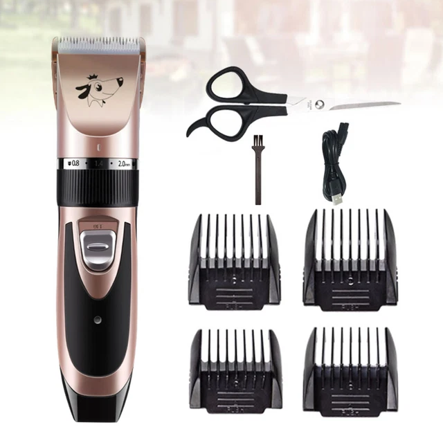 Kit de cuidado inalámbrico para mascotas Pet Clippers kit de aseo para hombres