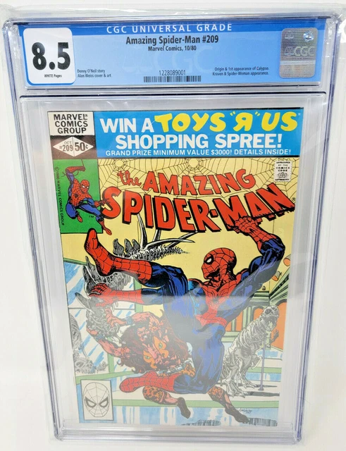 Amazing Spider-Man #209 *Cgc 8.5 White* Calypso 1St Appearance & Origin *1980*