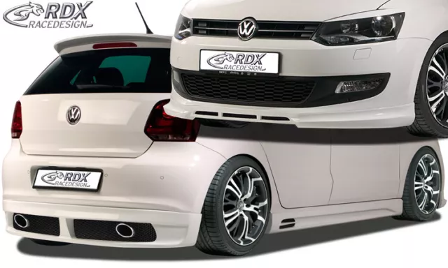 RDX Bodykit für VW Polo 6R Front Spoiler Heck Ansatz Seitenschweller Tuning