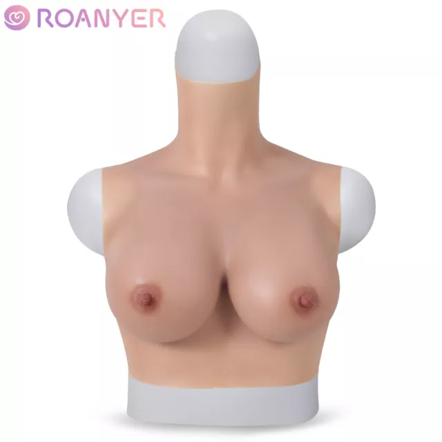 Second-Hand Roanyer Crossdresser D Cup Silicone Fake Boobs Male To Female T-girl 3