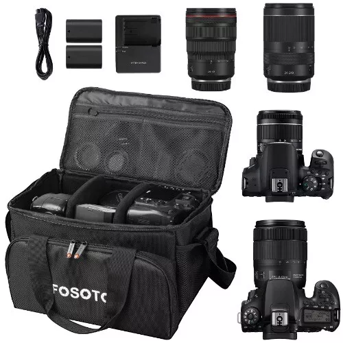 Multi-functional Large Capacity Camera Bag Waterproof Shoulder Backpack DSLR Bag