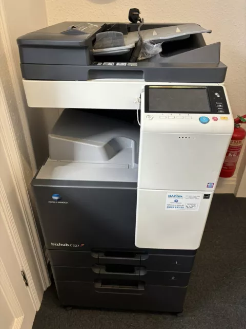 Konica Bizhub C227 Colour Copier.