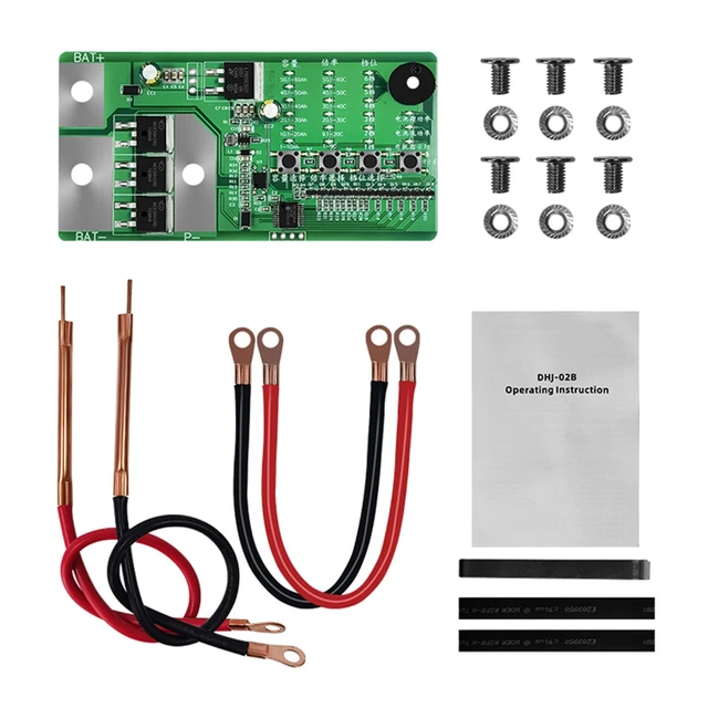 Strumenti PCB PCB circuito stampato 1 set 12V batteria accumulatore di energia 6,5V-16V