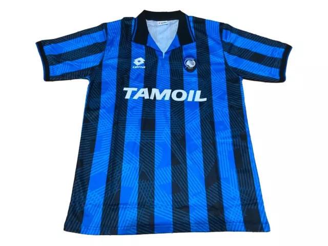 Atalanta vintage home shirt, 1992-94, Lotto, Medium size, Brand new.