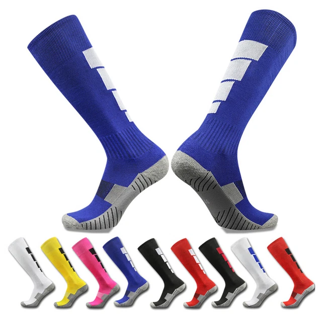 Mens Womens Sports Breathable Tube Long High Socks Knee Warm Casual Footy Soccer