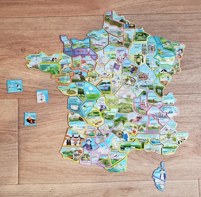 CARTE DE FRANCE COMPLETE Le Gaulois en EUR 90,00 PicClick FR