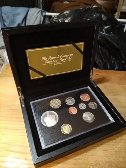 The Queens Coronation Silver Proof Set 2013 Coin Collection Limited
