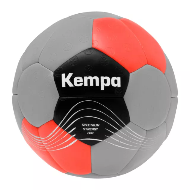 KEMPA Handball Spectrum Synergy Pro SONDERPREIS  Grau/Rot Größe 3  NEU
