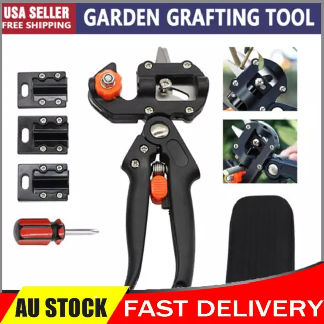 Garden Grafting Tool Fruit Tree Professional Pruning Shear Scissor Cutting Set/