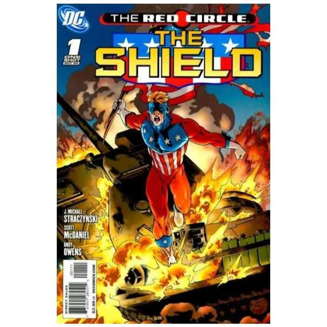 Red Circle: Shield #1 in Near Mint condition. DC comics [c: