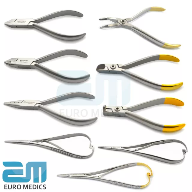 Orthodontic Pliers Mathieu Needle Holder Forcep Distal End Ortho Labor CE