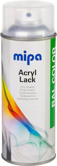 Spraydose Mipa 1K Acryl Matt-Klarlack