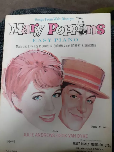 Mary Poppins Easy Piano - Walt Disney Music  Co Ltd