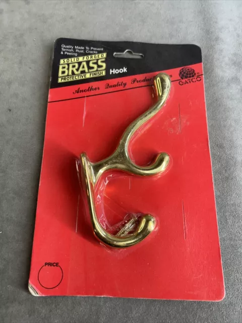 Gatco Solid Forged Brass Protective Finish Hook A1255