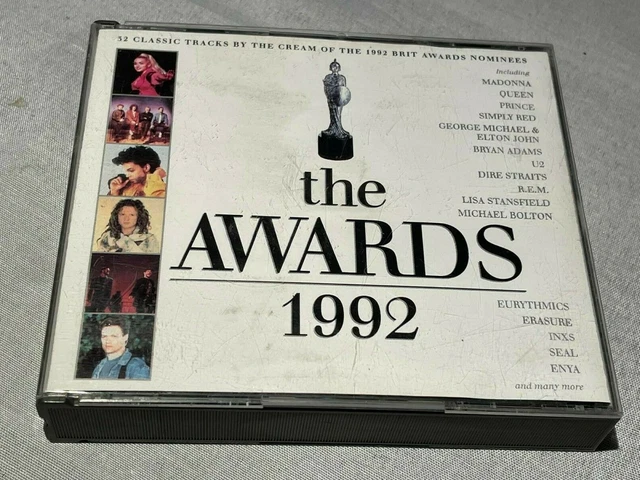 THE BRIT AWARDS 1992 - 2 CD's Album - 1992 Polygram TV - 32 Great ...