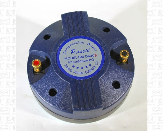 P-Audio PHT-408 Horn Tweeter – 105dB, Foster Style Phenolic Driver For B-52 STORM CH-1