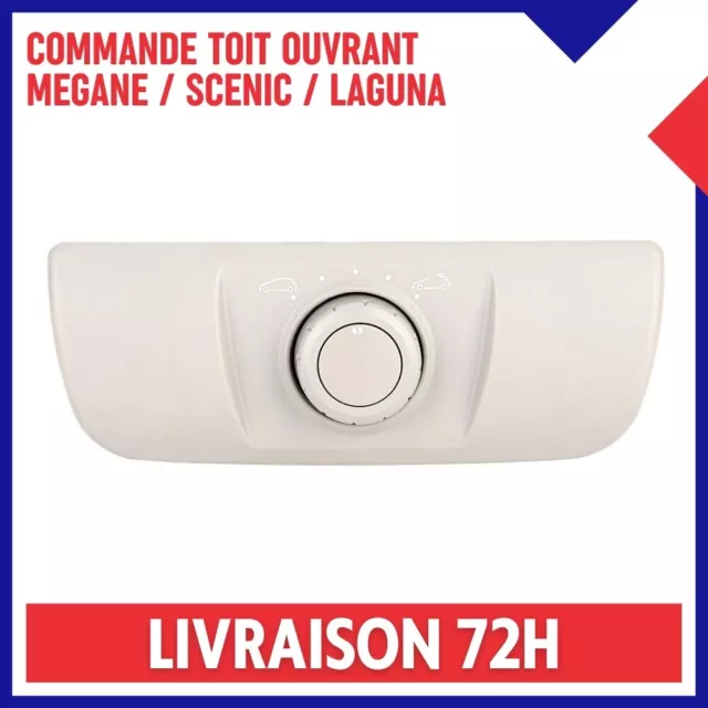 Bouton Commande Commutateur Toit Ouvrant Laguna Scenic 8200119893, 8200319999
