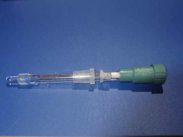 Metrohm 6.0280.300 Combined pH Electrode with Integrated Memory Chip