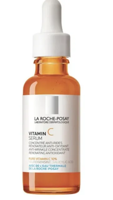 La Roche-Posay Pure Vitamin C Face Serum with Salicylic Acid for Sensitive Skin