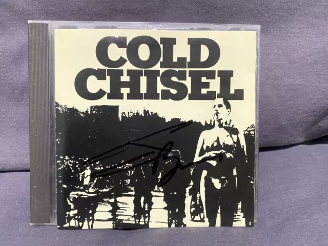 Jimmy Barnes SIGNED Autographed Cold Chisel Debut Self Titled CD Album