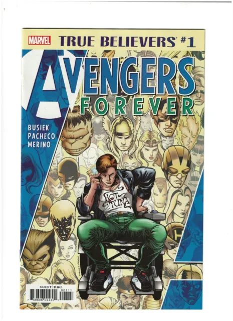 True Believers: Avengers Forever #1 NM- 9.2 Marvel Comics 2019
