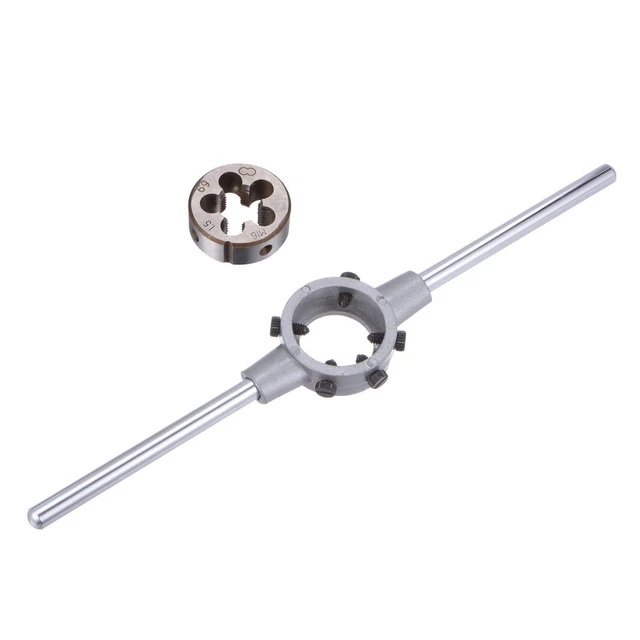 MATRIZE SET M16 x 1.5 Rundstempel 38mm M12-M16 Halterung Einstellbare