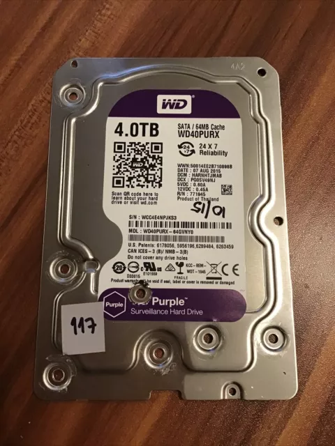 Western Digital Wd40Purx-64Gvny0 Pcb