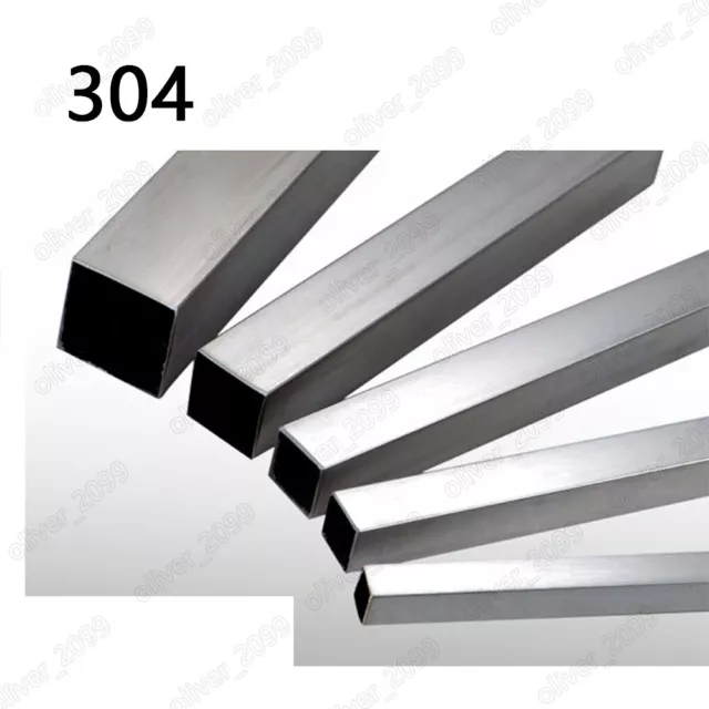 4 pz 304 tubi in acciaio inox lunghezza 455 mm