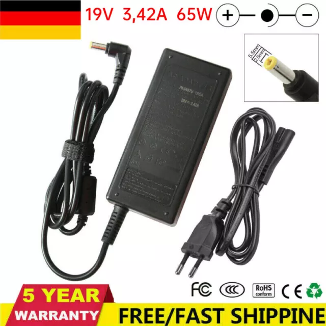 AC Netzteil Ladegerät für Viewsonic VOT133 VOT133B VS14165 Mini PC Power Adapter