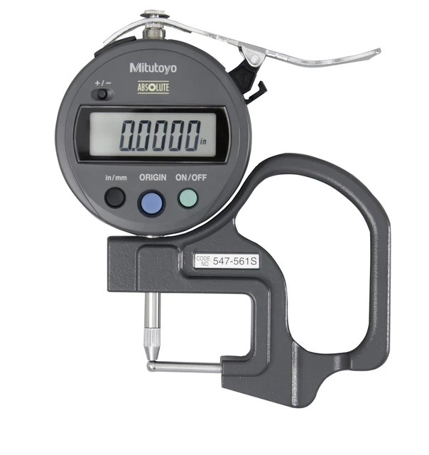 Mitutoyo 547-561S 547 Series Tube Thickness Gauge, 0 to 0.47"