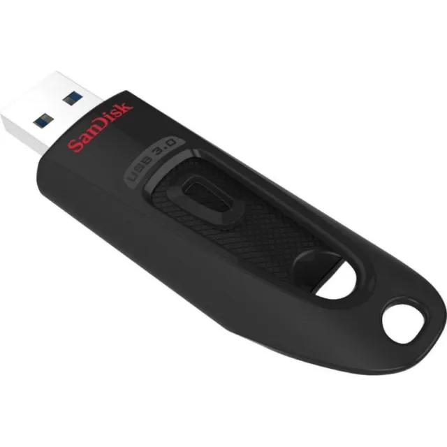 O-SanDisk Ultra USB 3.0 Flash Drive CZ48 128GB USB3.0 Black SDCZ48-128G-U46