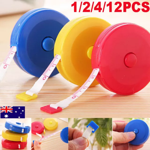 2Pcs Flat 60Inch 1.5M Body Measuring Tape Soft Ruler Sewing Tailor Soft Tape  Measure for
