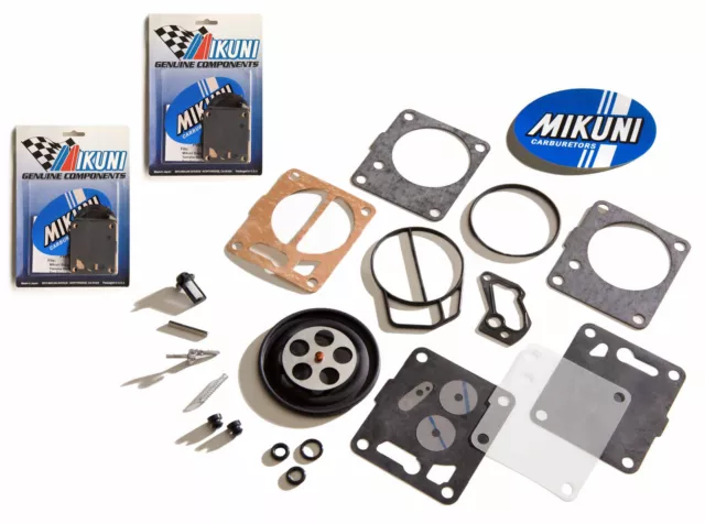 Genuine Mikuni Dual Carb Carburetor Rebuild Kit Sea Doo SPX GTX XP 650 657 657X