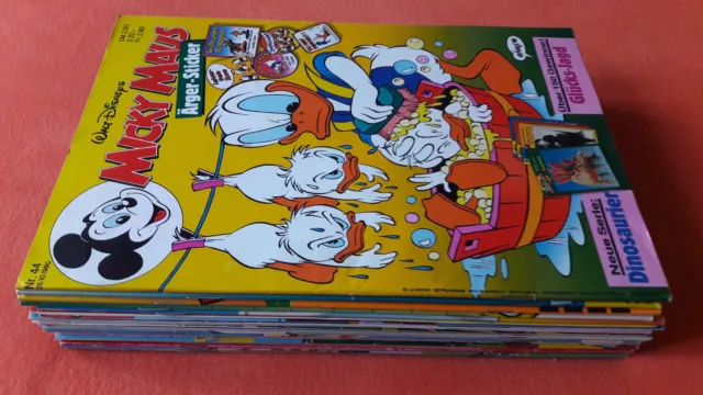 Micky Maus Hefte des Jahrgang 1990 mit Beilagen, sehr guter Zustand, zur Auswahl