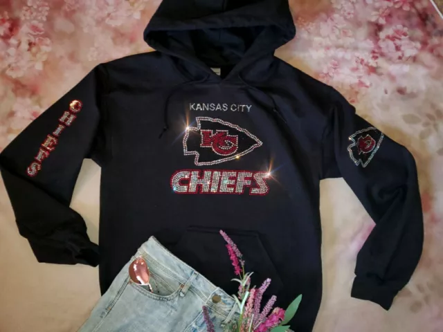 KANSAS CITY CHIEFS Zip Up Hoodie Mens Hooded Sweatshirt Athletic Jacket  Coat $33.24 - PicClick