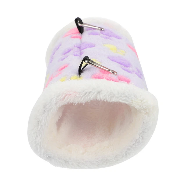 Tunnel Nest Plush Hamster Hammock Hamster Swing Bed Little Pet Swing Bed
