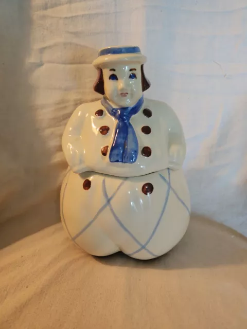 70 + Year Old Shawnee Pottery USA Great Northern Dutch Boy Cookie Jar