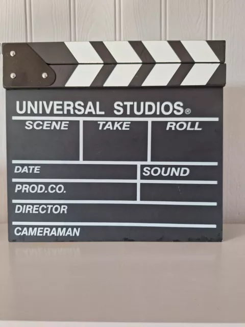 Universal Studios Movie Film Clapper Board