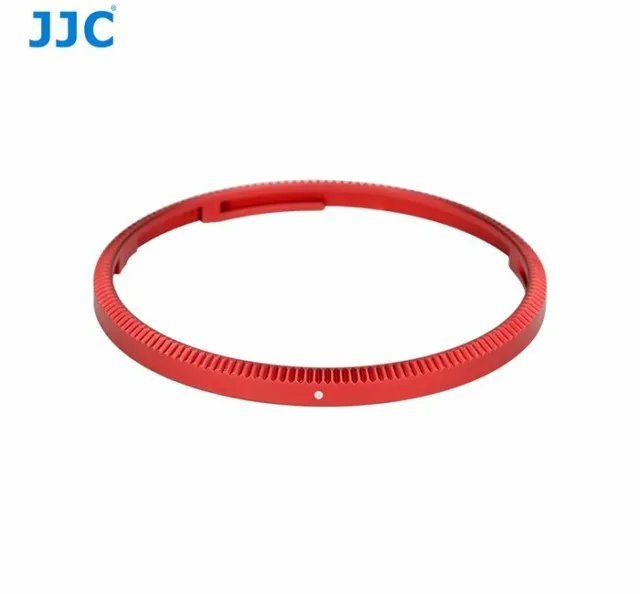 JJC RN-GR3 high quality Camera Lens Decoration Ring for Ricoh GR III Red color