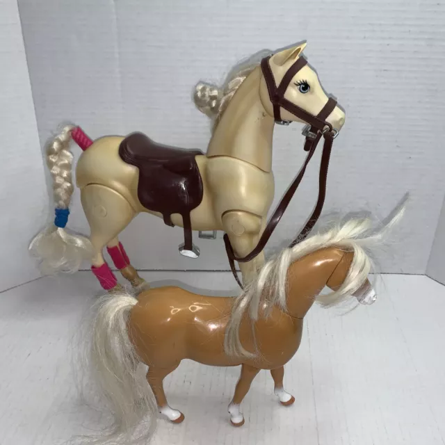 Barbie Jumping Tawny Horse and Doll Play Set Mattel 2006 #L4395 NEW -  We-R-Toys