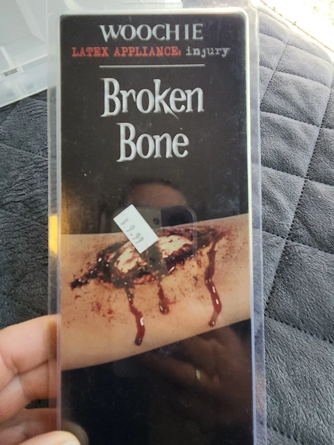 Woochie Broken Bone ☆  NIP ☆  Latex Appliance  Injury ☆  Dress up, Halloween