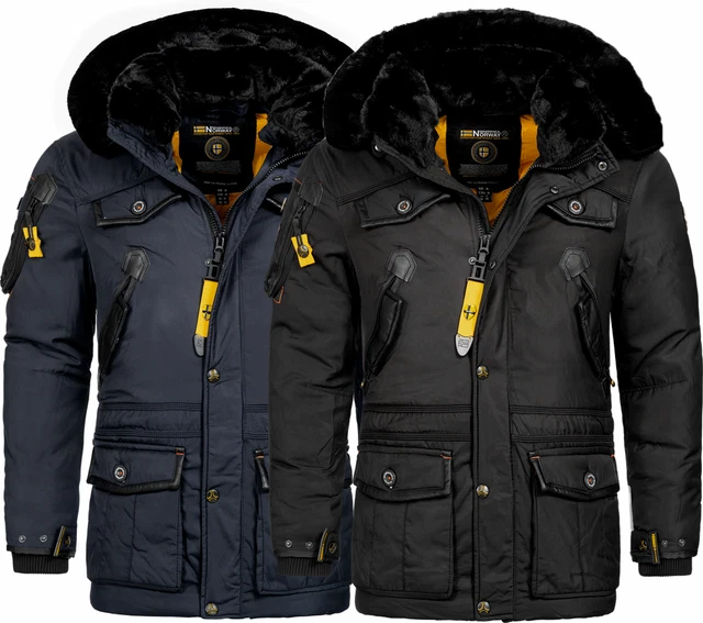 GEOGRAPHICAL NORWAY CHAUD Hommes Hiver Veste Parka Ext rieur Acore