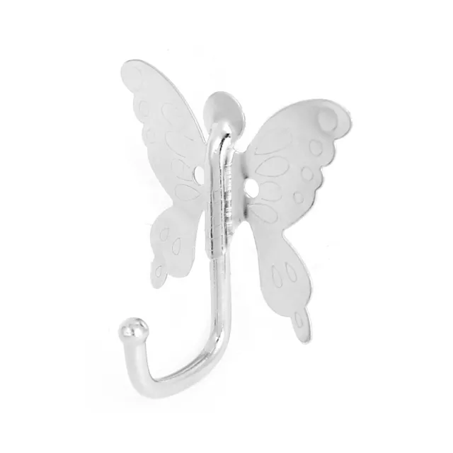 Bathroom Butterfly Style Wall Mounted Clothes Coat Towel Hook Hanger