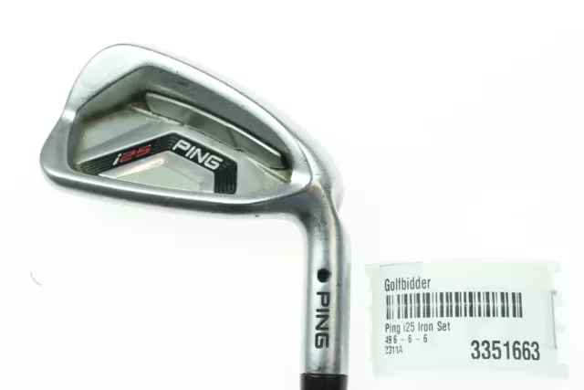 Ping i25 Golf Club Mens Right Handed 4-9 Iron Set Regular Steel