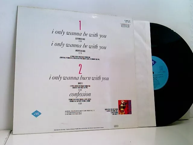 4 Platten / Samantha Fox  I Only Wanna Be With You, Maxi-Single-12"-45UpM /  Bo 3