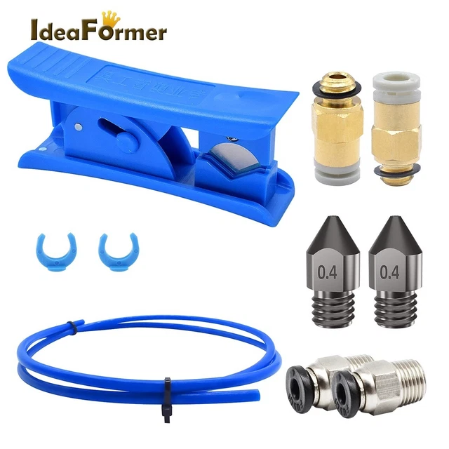 IdeaFormer Bowden PTFE Tubing 1.75MM Filament Pneumatic Fittings Tube Cutter