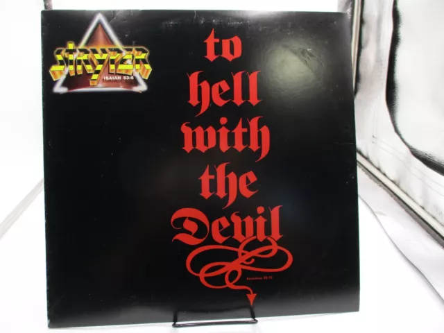 Stryper To Hell with The Devil LP Record Ultrasonic Clean 1986 Enigma EX c VG+