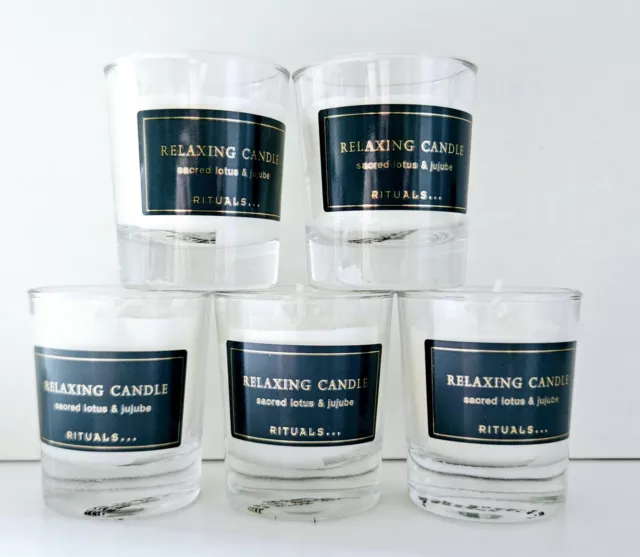 5x Rituals Relaxing Candle Duftkerze 5x 25g