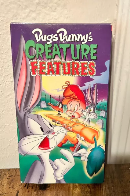 Bugs Bunny’s Creature Features RARE VHS Warner Bros Home Video 12511